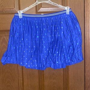 Girls Justice Blue Polka Dot Skort Size 18